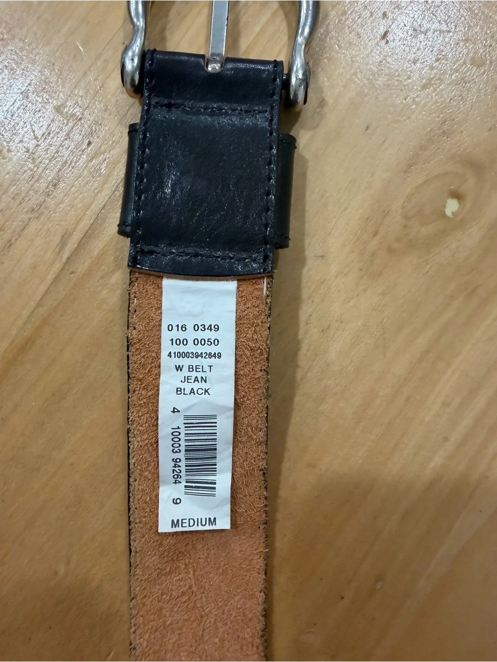 Eddie Bauer Genuine Leather Belt – Made in USA – Size M